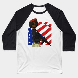 Black Panther Party Baseball T-Shirt